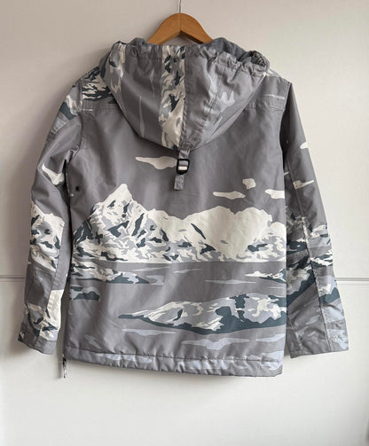 Napapijri Rainforest Winter Jacket "Camo Ice" size S RARE (sku B3)