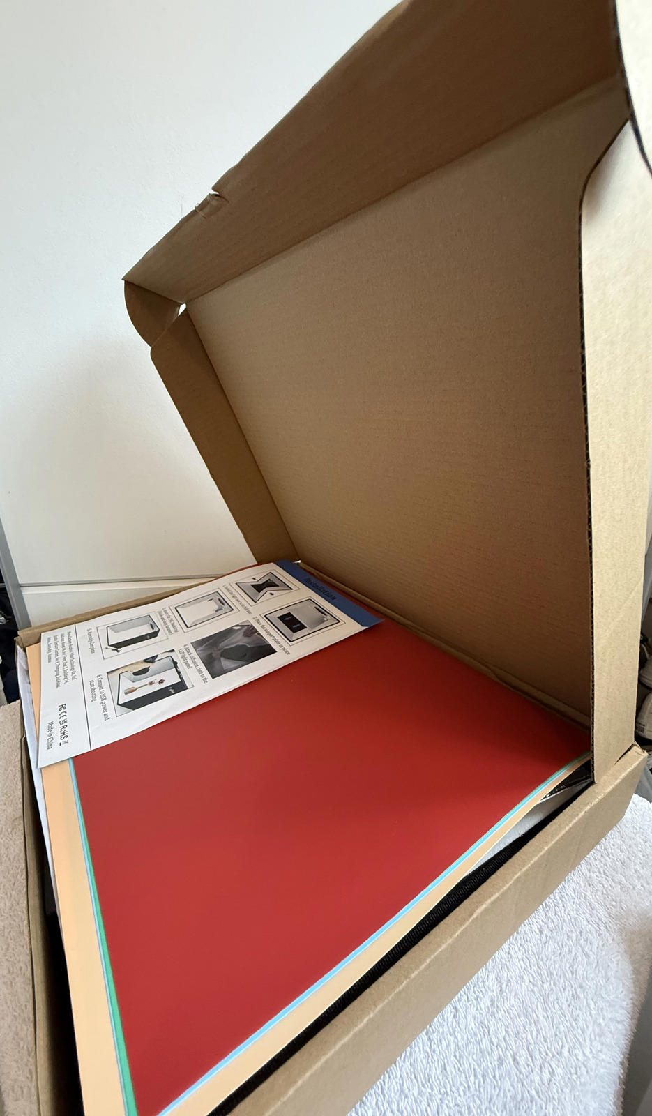 Photo light box 16" x 16" new, unused