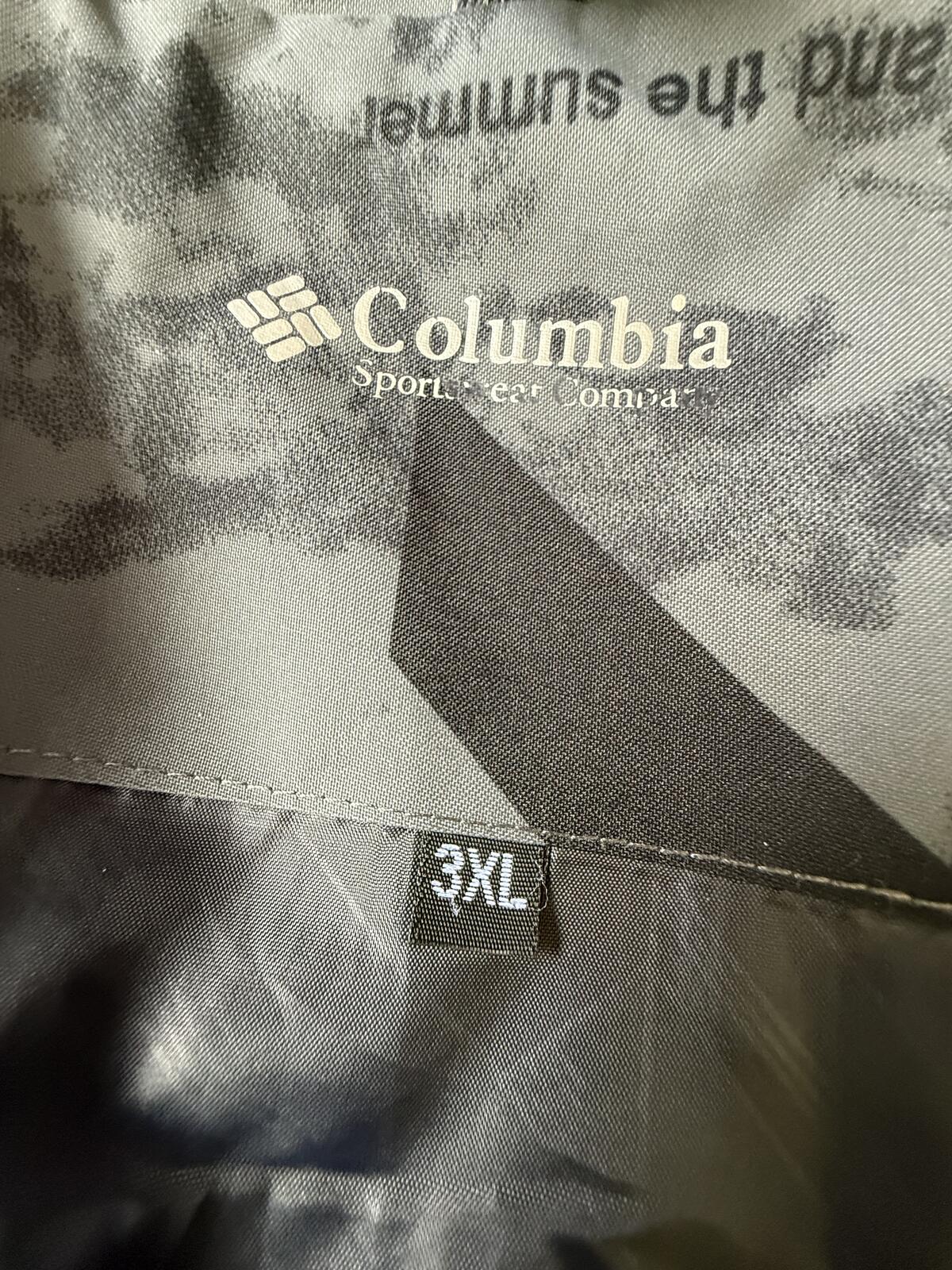 Columbia Arctic Trip III Waterproof Jacket size 3xl (sku C8)