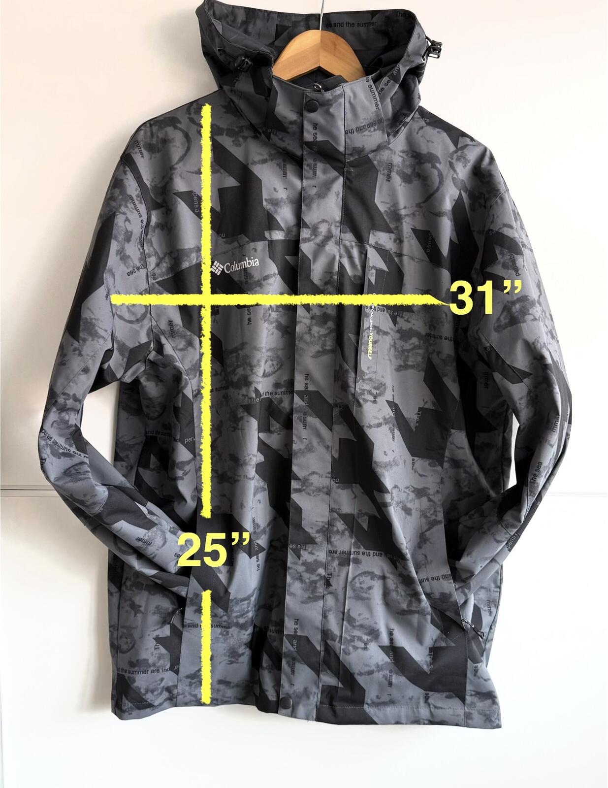 Columbia Arctic Trip III Waterproof Jacket size 3xl (sku C8)