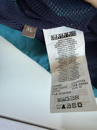 Napapijri Rainforest Summer Anorak "Blue" size xl (sku C9)