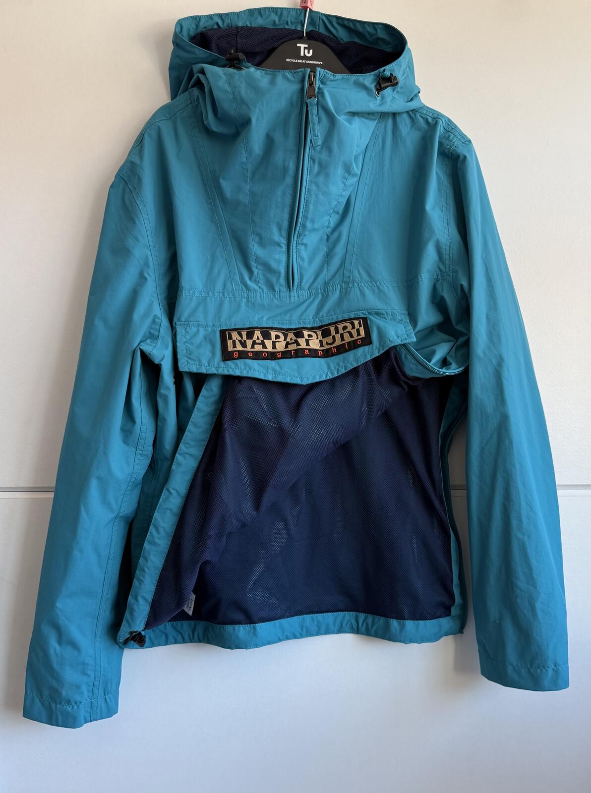 Napapijri Rainforest Summer Anorak "Blue" size xl (sku C9)