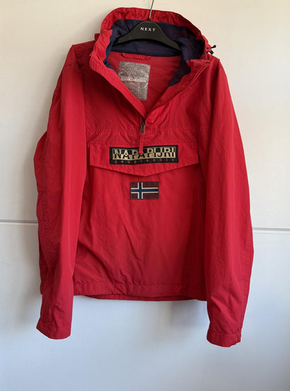 Napapijri Rainforest Summer Anorak "red" size xl (sku C10)