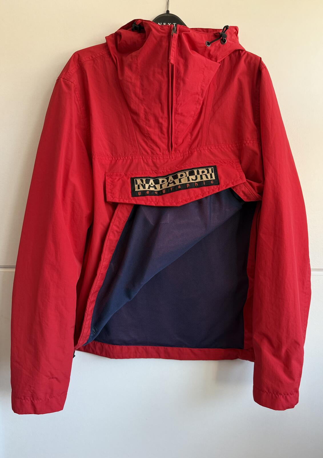 Napapijri Rainforest Summer Anorak "red" size xl (sku C10)