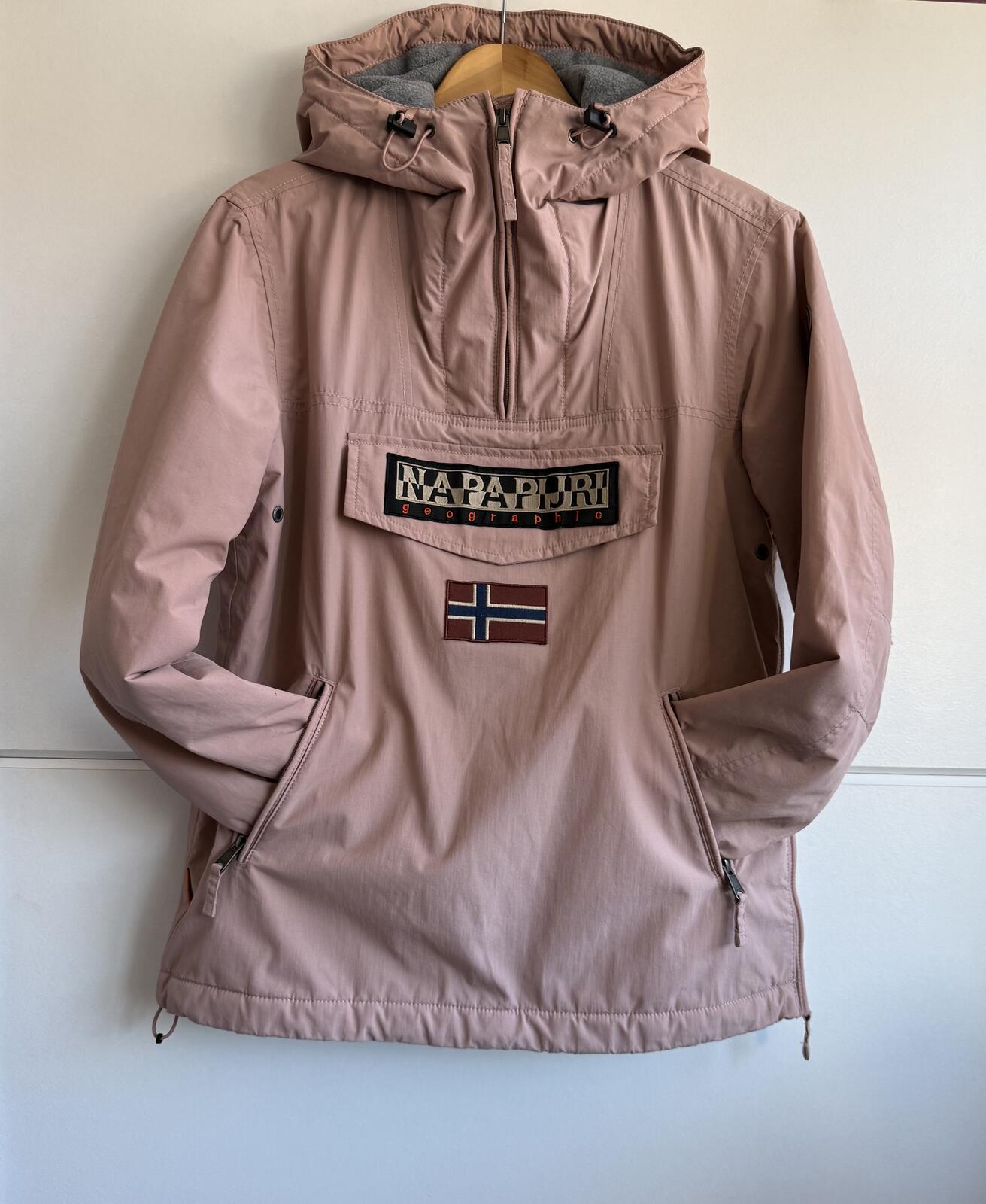 Napapijri Rainforest Winter Anorak "Pink Woodrose" size M (sku C4)