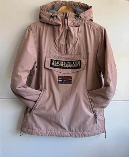 Napapijri Rainforest Winter Anorak "Pink Woodrose" size M (sku C4)