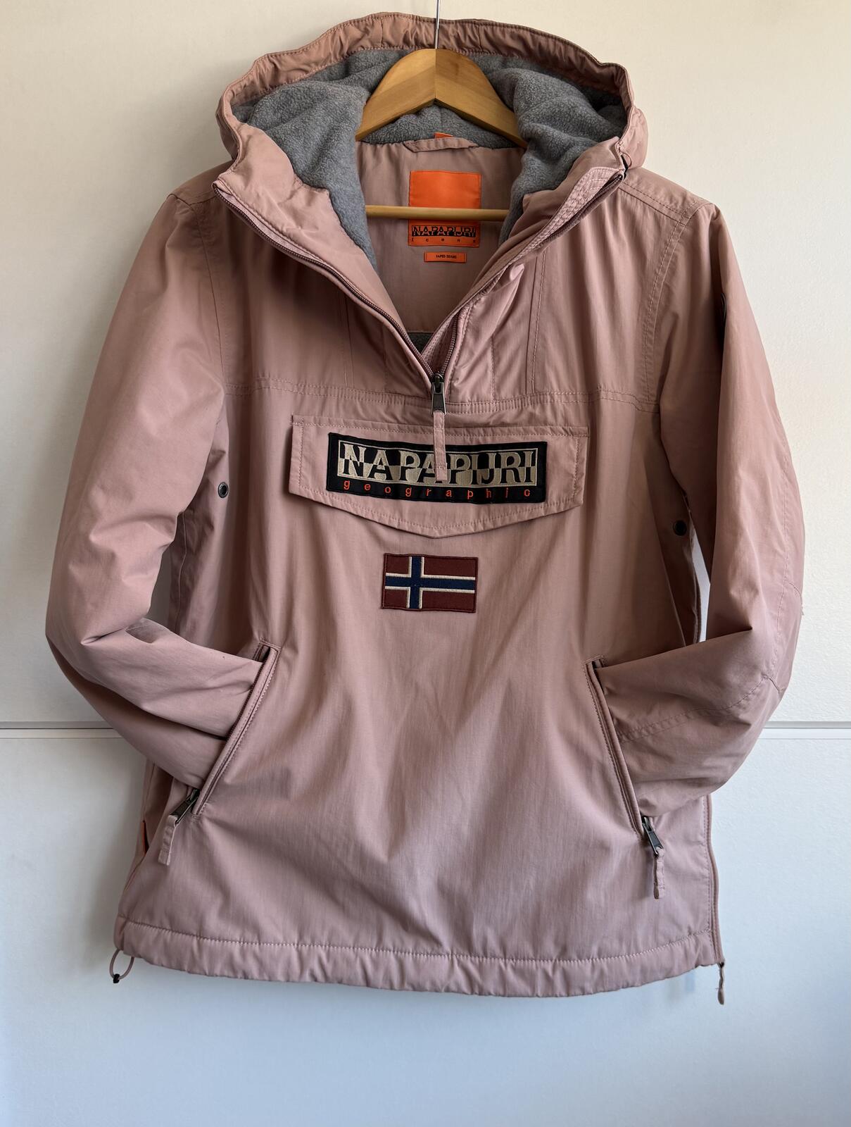 Napapijri Rainforest Winter Anorak "Pink Woodrose" size M (sku C4)