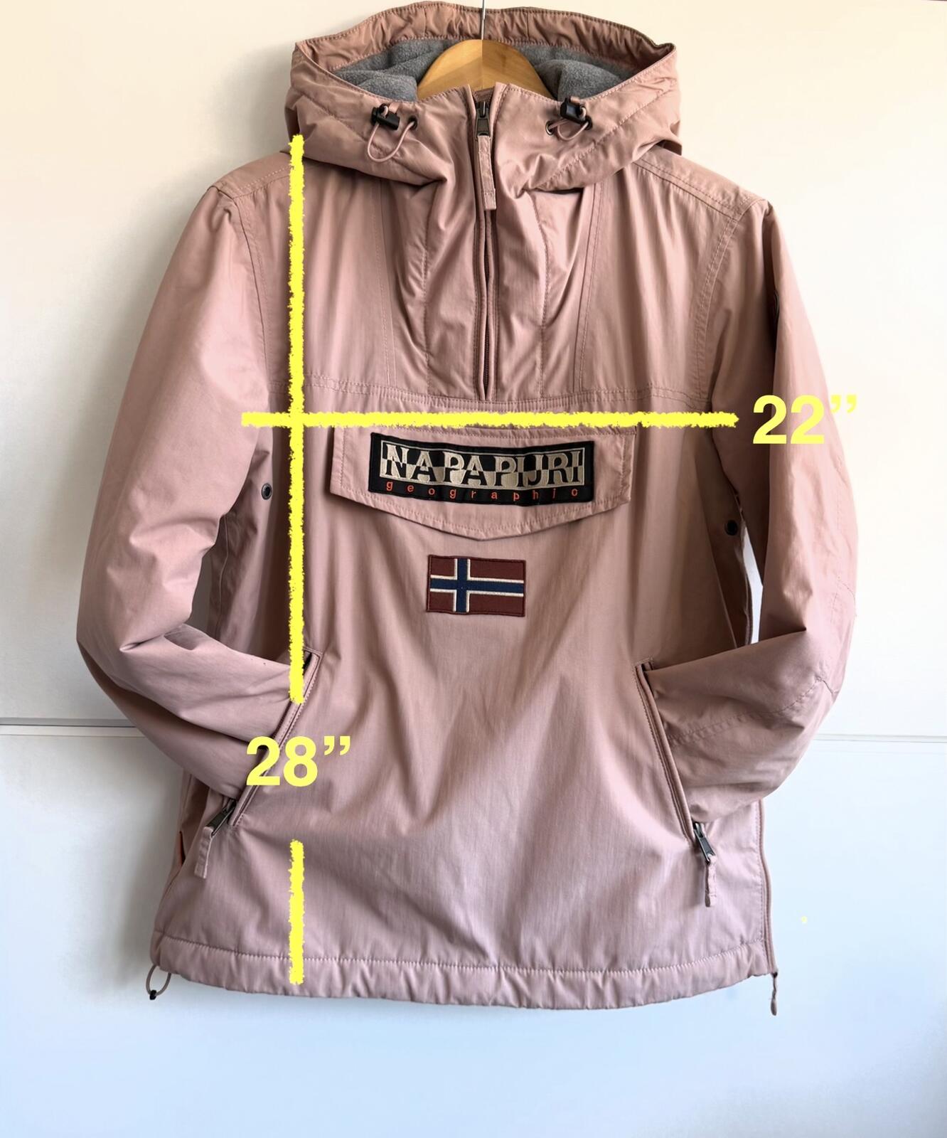 Napapijri Rainforest Winter Anorak "Pink Woodrose" size M (sku C4)