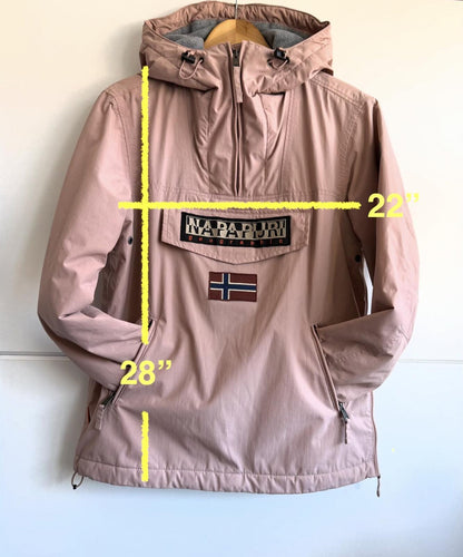 Napapijri Rainforest Winter Anorak "Pink Woodrose" size M (sku C4)