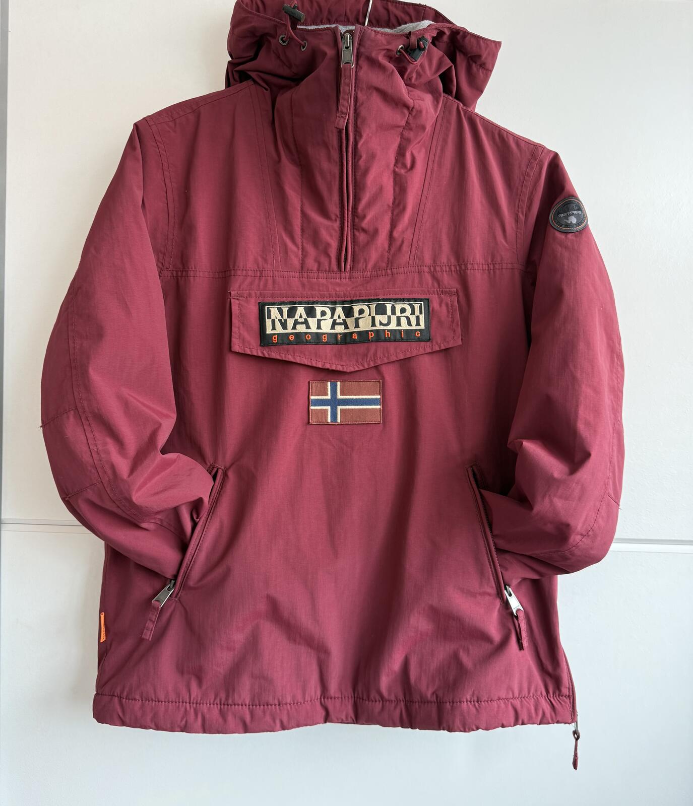 Napapijri Rainforest Winter anorak "burgundy" size M (sku H1)