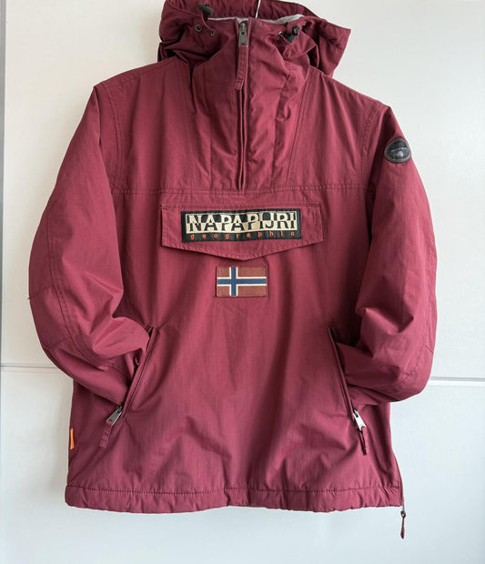 Napapijri Rainforest Winter anorak "burgundy" size M (sku H1)