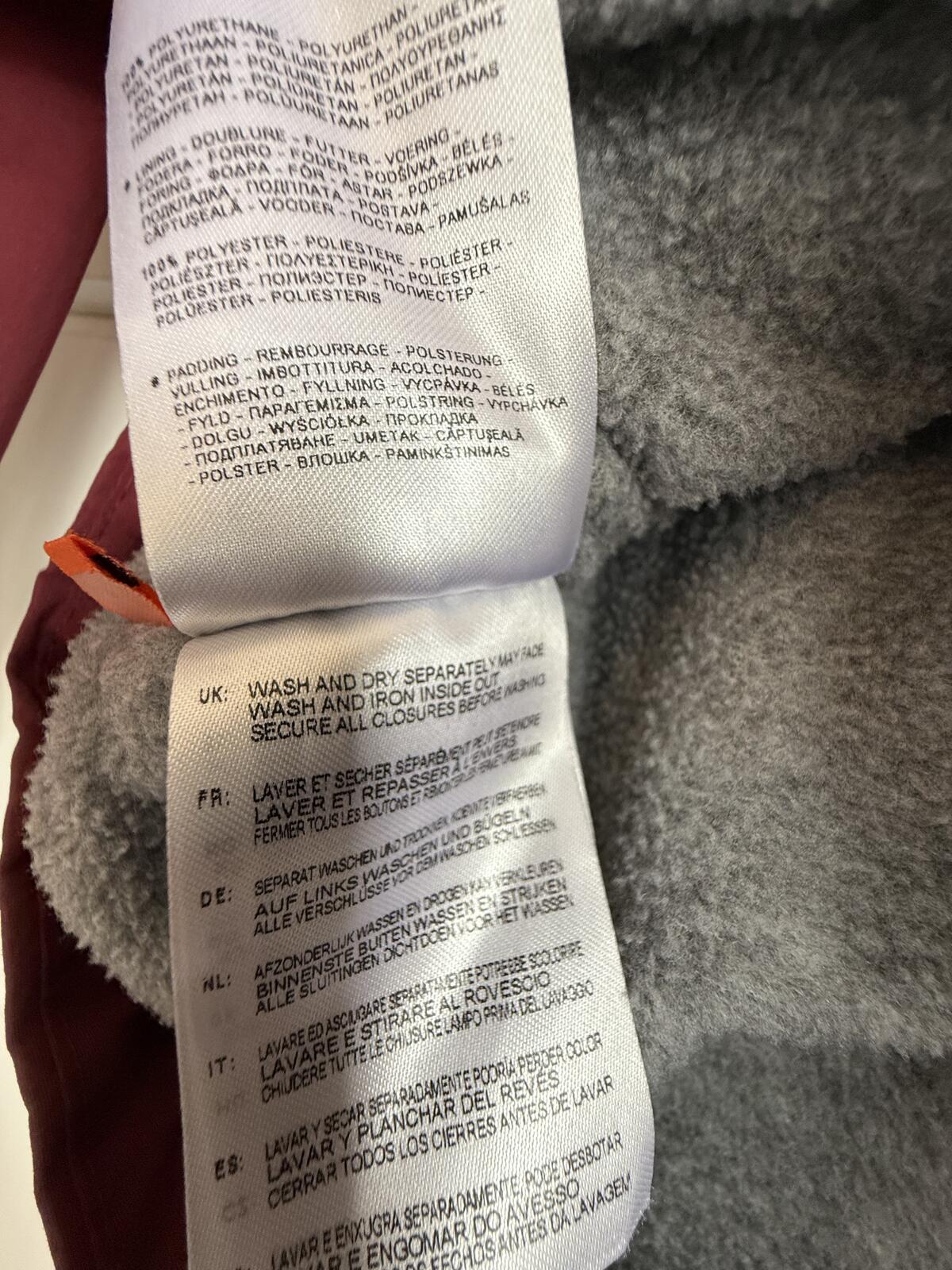 Napapijri Rainforest Winter anorak "burgundy" size M (sku H1)