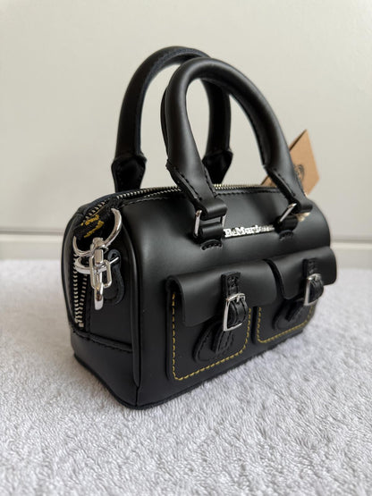 Dr. Martens Mini Top Handle Leather Bag "Black" (sku  )