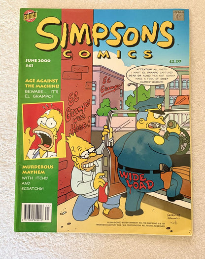 The Simpsons comic (Bongo Comics) #41