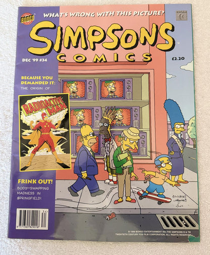 The Simpsons comic (Bongo Comics) #34