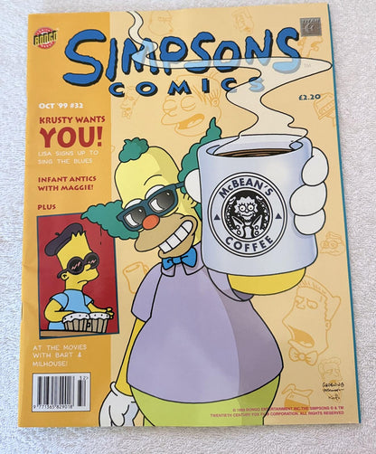 The Simpsons comic (Bongo Comics) #32