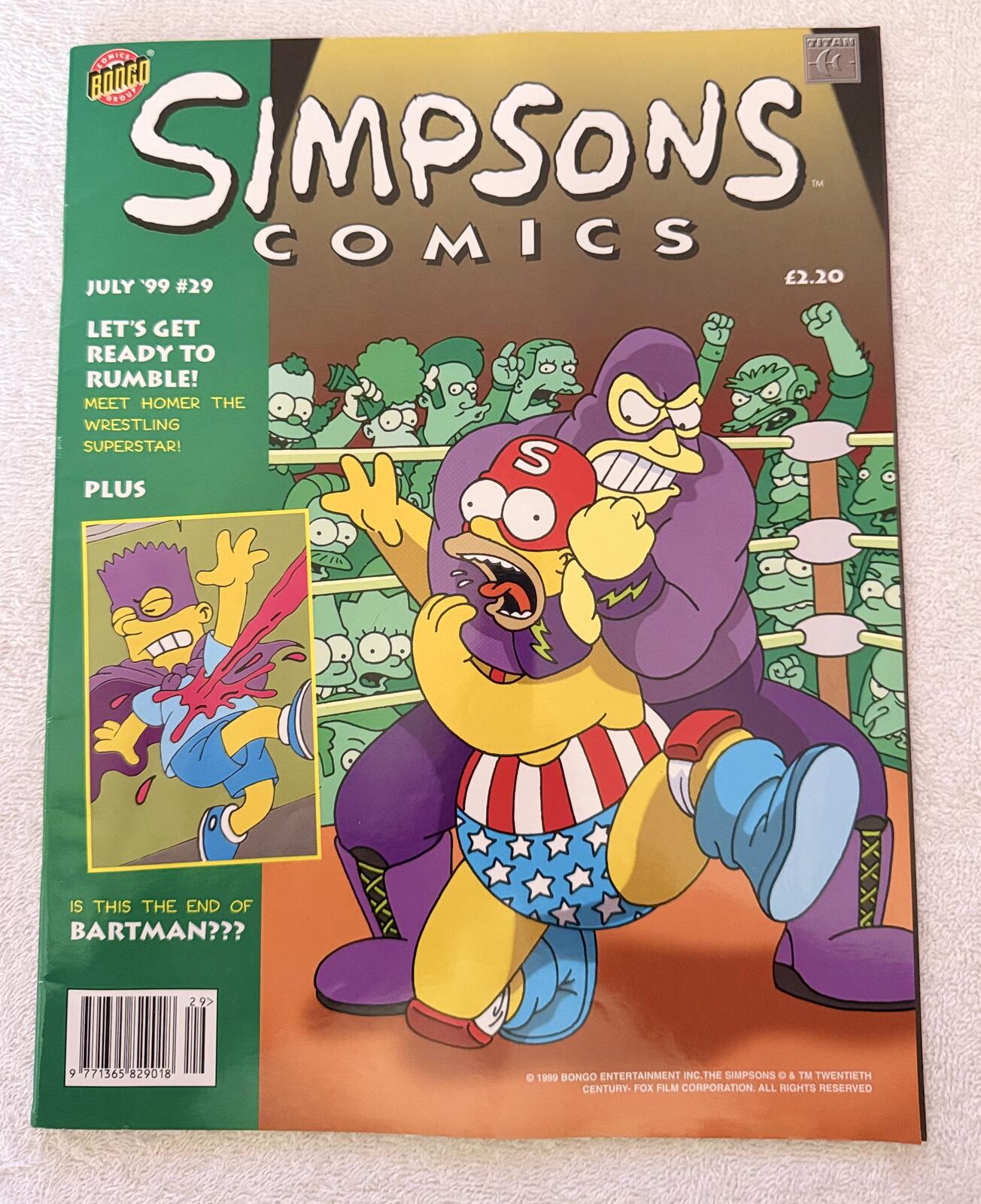 The Simpsons comic (Bongo Comics) #29