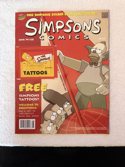 The Simpsons comic (Bongo Comics) #28