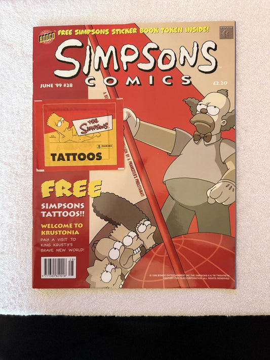 The Simpsons comic (Bongo Comics) #28