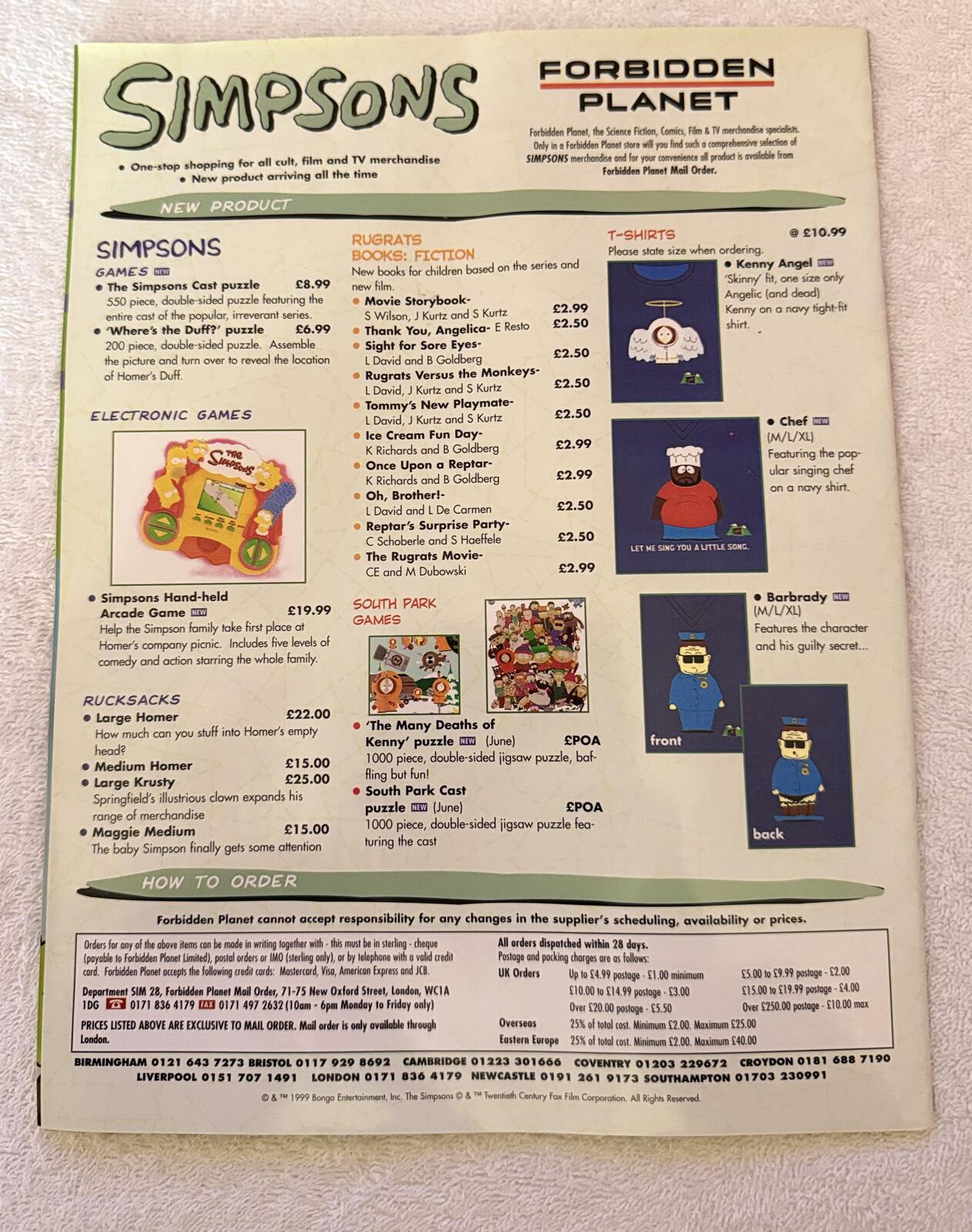 The Simpsons comic (Bongo Comics) #28