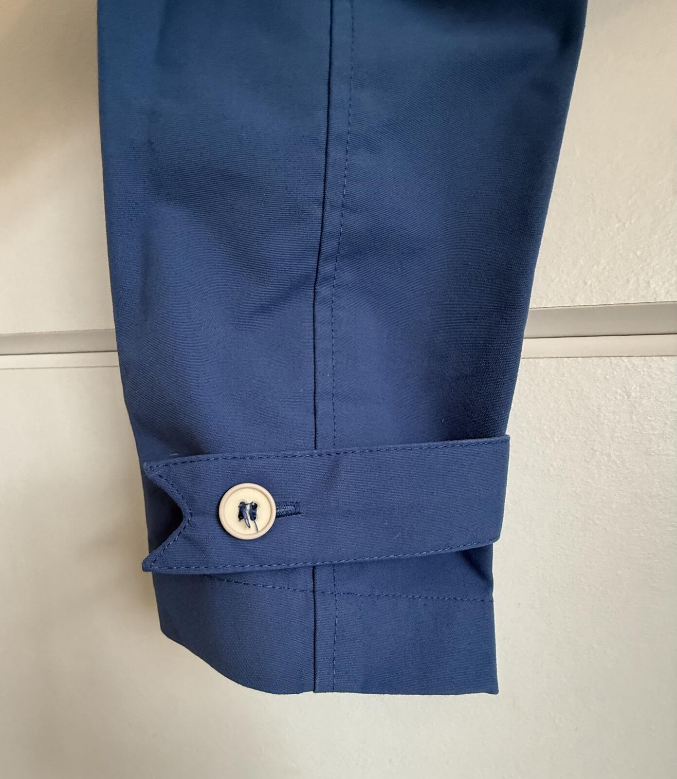 Lacoste L!VE Hooded Parka Jacket "royal blue" size s (sku B8)