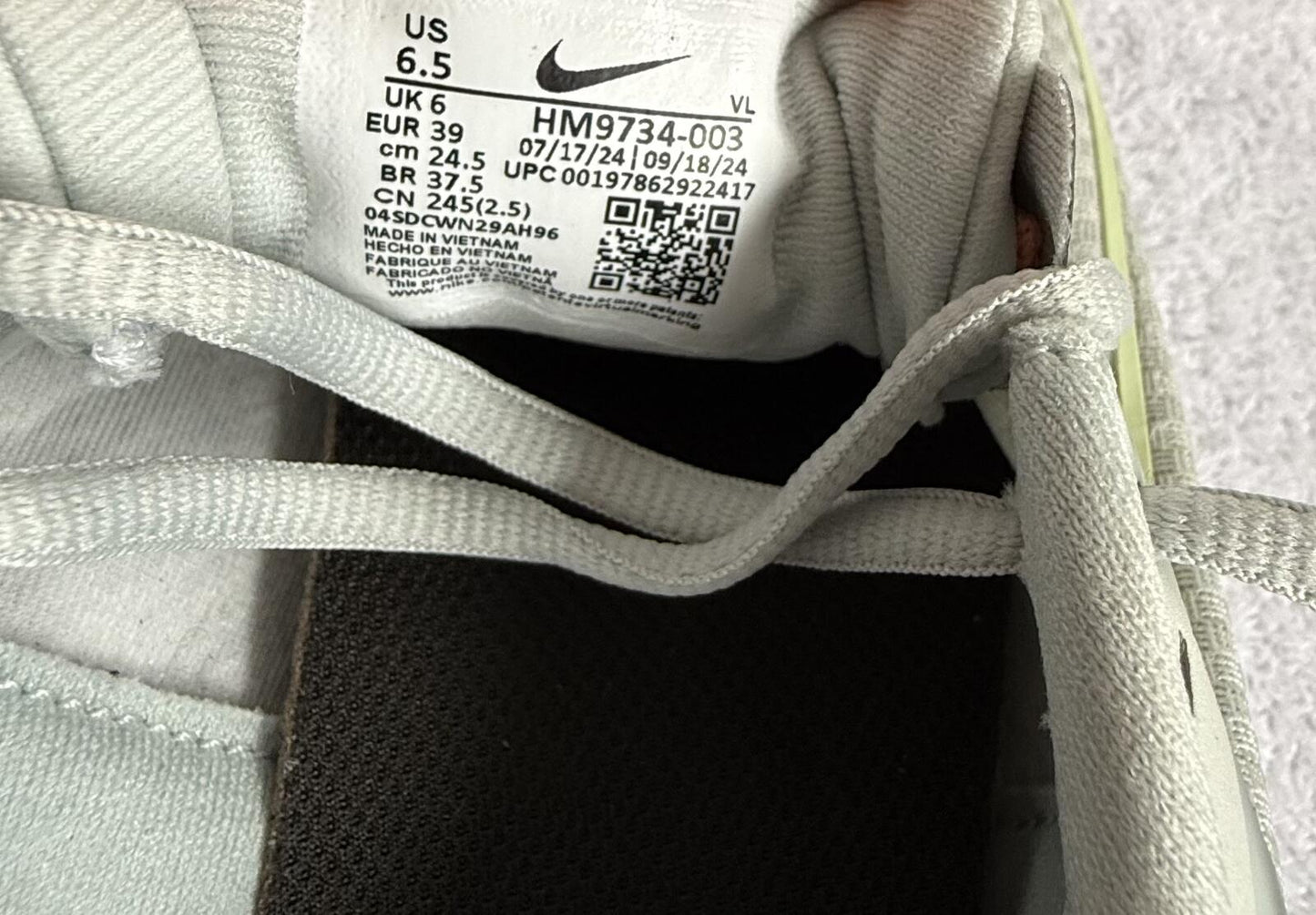 Nike Juniper Trail 2 GORE-TEX "Grey" size 6 (sku 13)