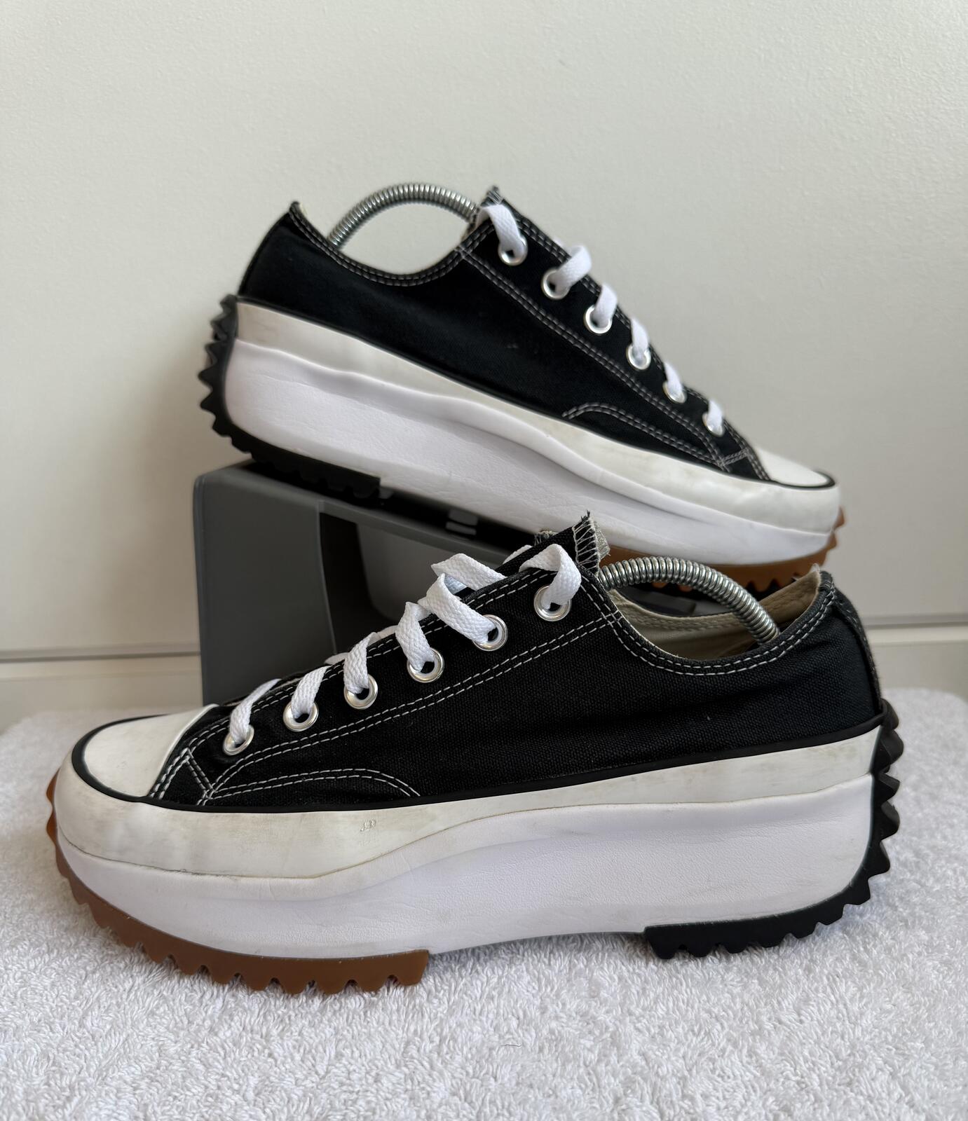 Converse Run Star Hike Low "Black" size 6.5 (sku 21)