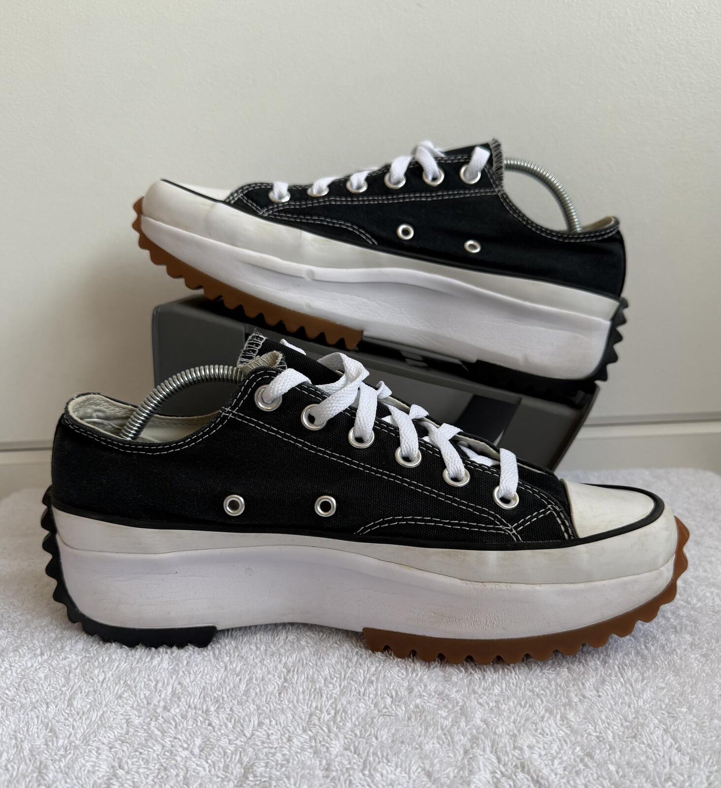 Converse Run Star Hike Low "Black" size 6.5 (sku 21)