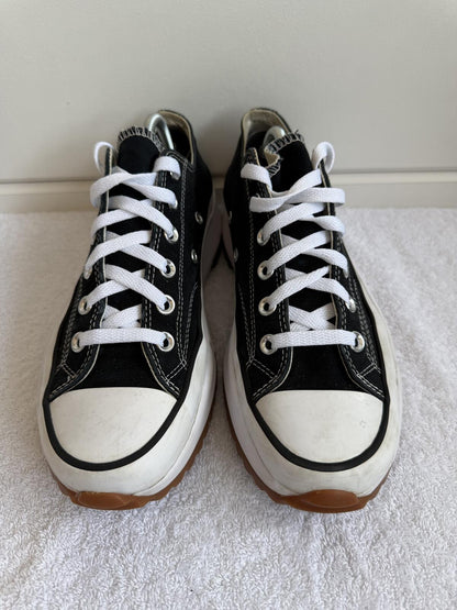 Converse Run Star Hike Low "Black" size 6.5 (sku 21)