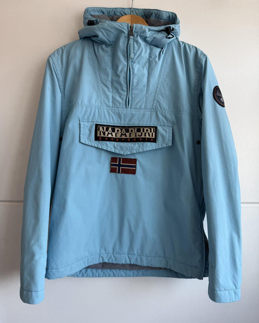 Napapijri Rainforest Winter Jacket "light blue" size s (sku E2)