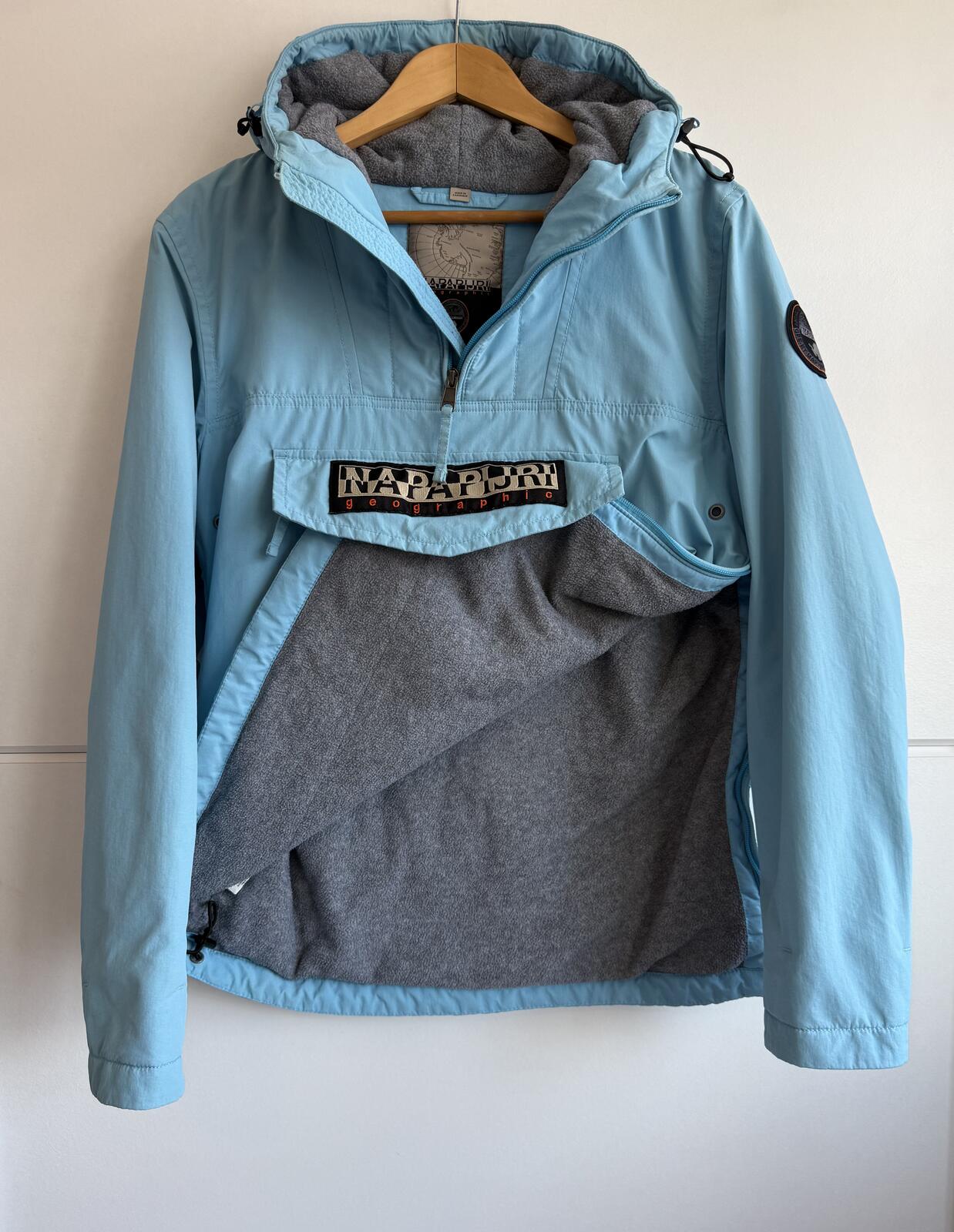 Napapijri Rainforest Winter Jacket "light blue" size s (sku E2)
