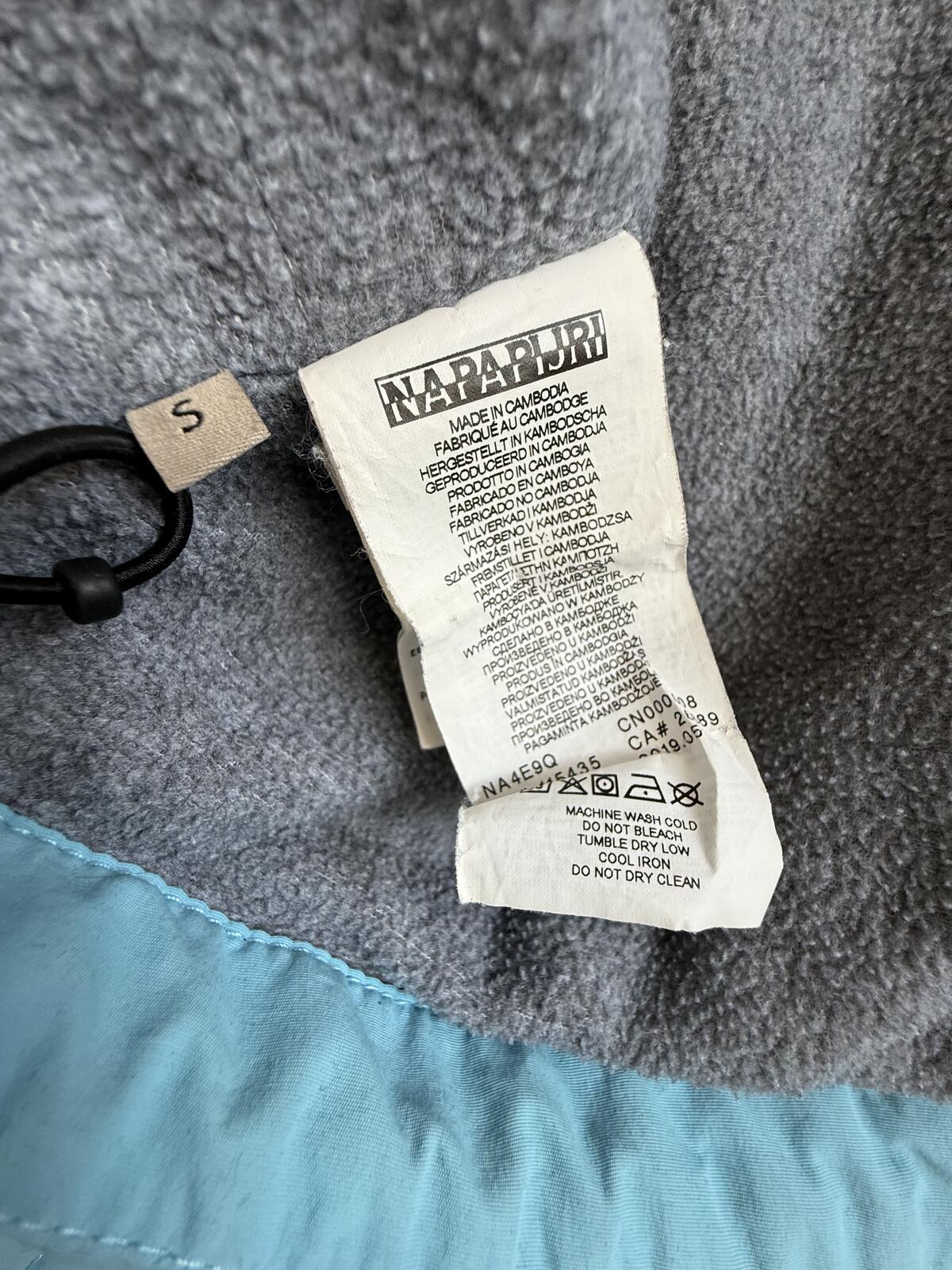 Napapijri Rainforest Winter Jacket "light blue" size s (sku E2)