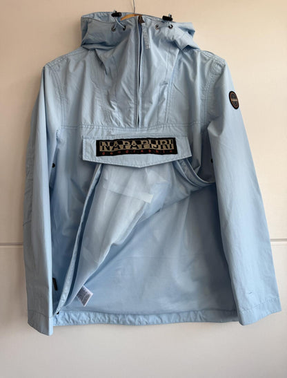 Napapijri Rainforest Anorak "sky blue" size s (sku E1)