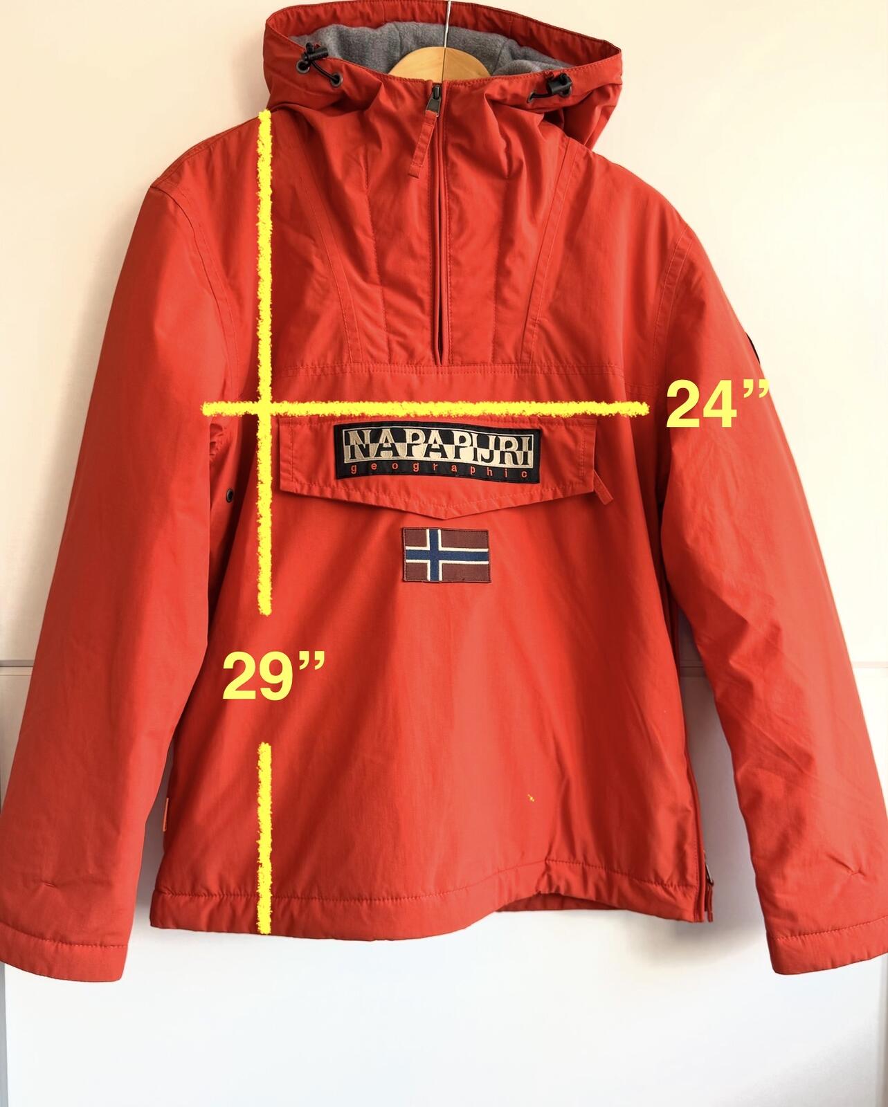 Napapijri Rainforest Winter Jacket "Orange" size m (sku E3)
