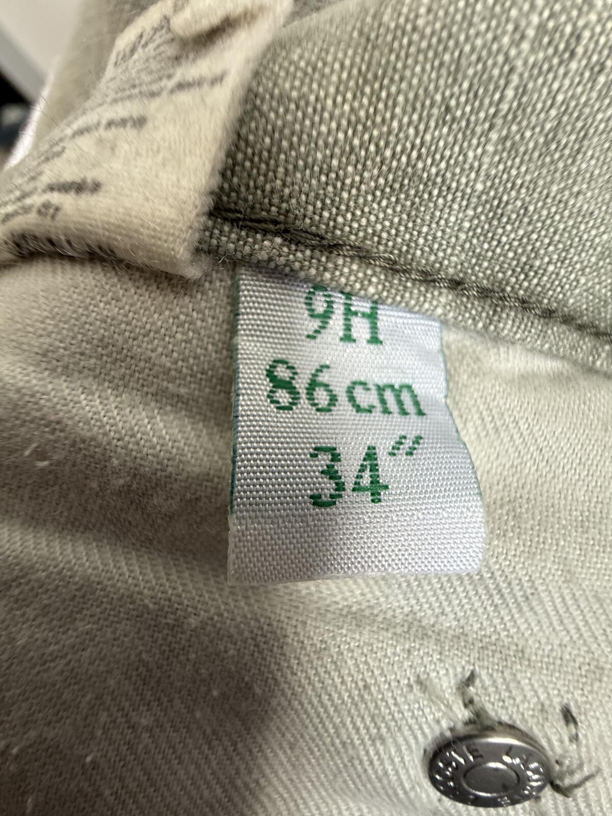 Lacoste men's denim jeans "sage green" 36W 34L (sku E5)