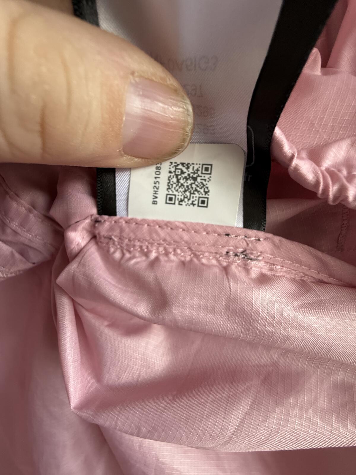 The North Face Seasonal Jacket "Orchid Pink and Black" size S (sku E9)