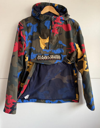 Napapijri Rainforest Cross Fantasy Camouflage Summer Jacket size S (sku E6)