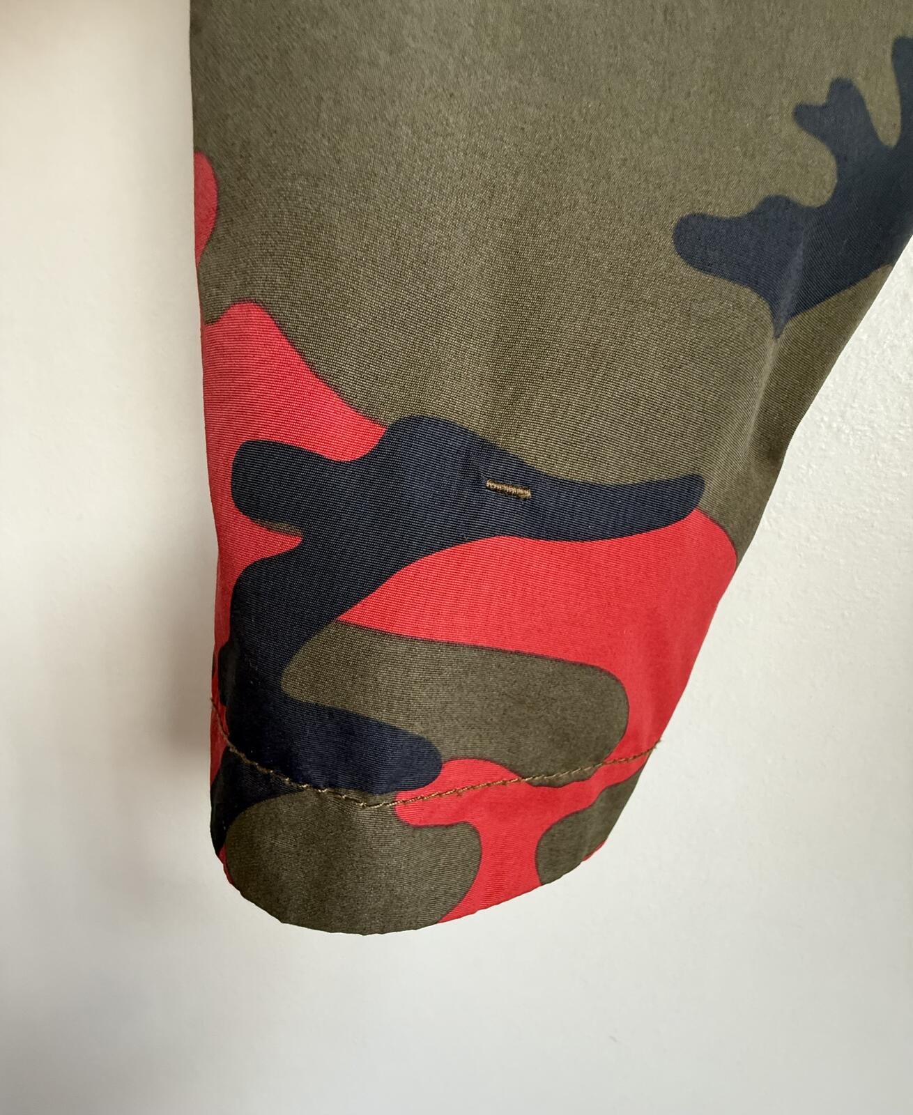 Napapijri Rainforest Cross Fantasy Camouflage Summer Jacket size S (sku E6)