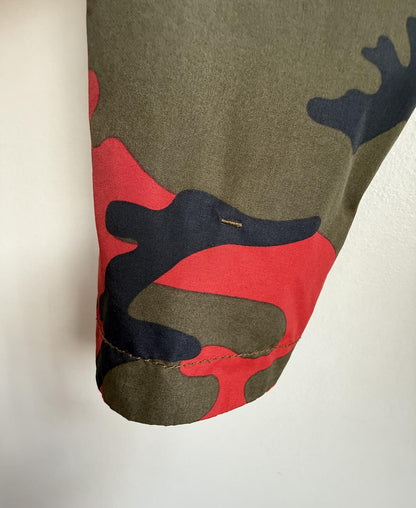 Napapijri Rainforest Cross Fantasy Camouflage Summer Jacket size S (sku E6)