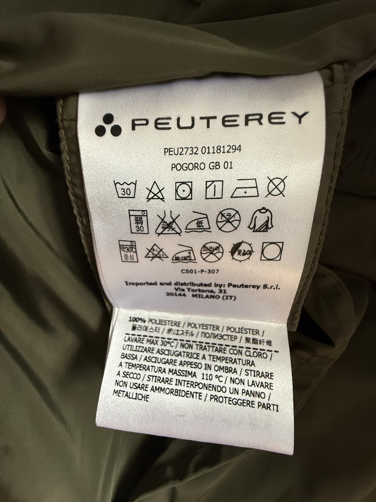 Peuterey olive green Womens Parka Jacket size xxl (sku G4)
