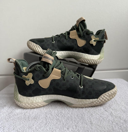 Adidas Harden Vol. 6 "Green Oxide Monogram" size 5.5 (sku )