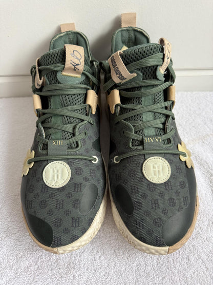Adidas Harden Vol. 6 "Green Oxide Monogram" size 5.5 (sku )