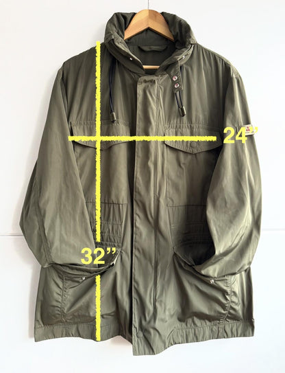 Peuterey olive green Womens Parka Jacket size xxl (sku G4)