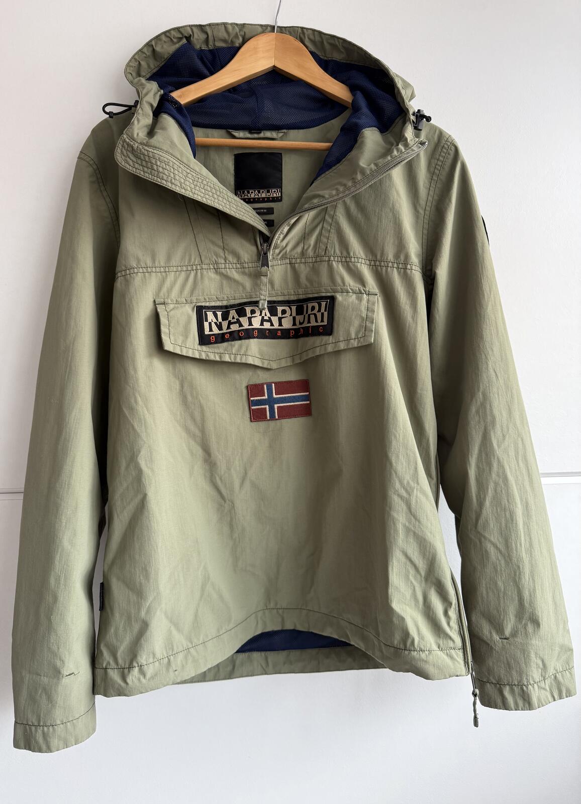 Napapijri Rainforest Summer jacket "green lichen" size M (sku G1)