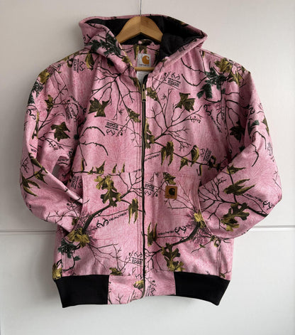 Carhartt x Realtree Pink Camouflage Reworked Active Jacket size M (sku G5)