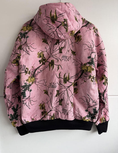 Carhartt x Realtree Pink Camouflage Reworked Active Jacket size M (sku G5)