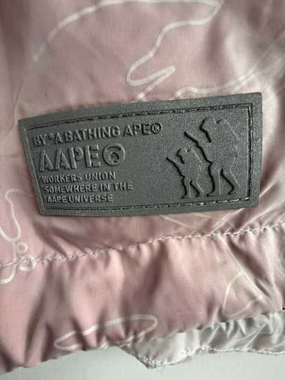 AAPE BY A BATHING APE® Light Pink Camo Anorak size L (sku G3)