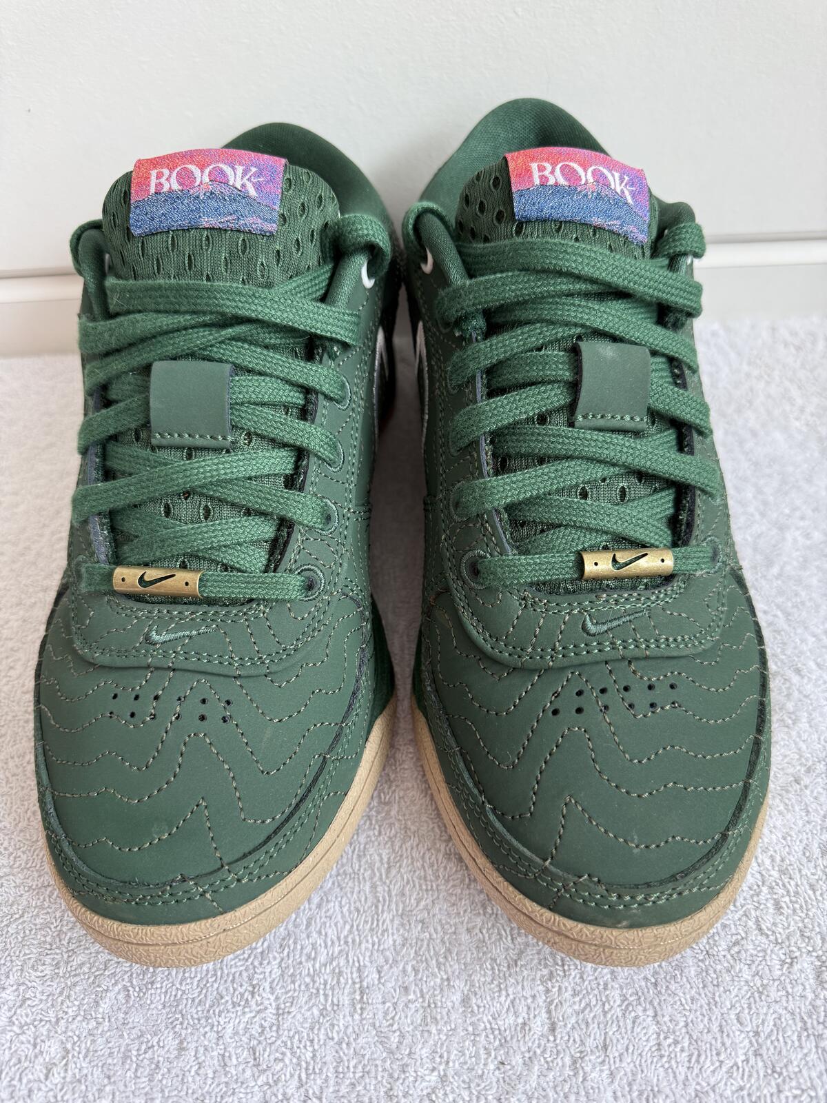 Nike Book 1 "Flagstaff" "verdant green" size 6 (sku 31)