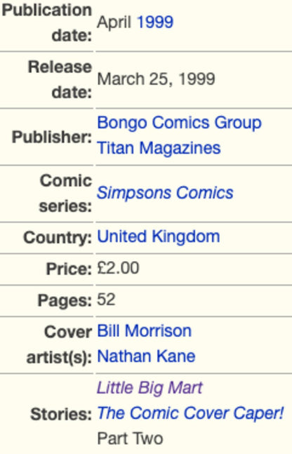 The Simpsons comic (Bongo Comics) #26