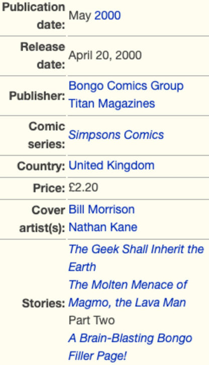 The Simpsons comic (Bongo Comics) #40